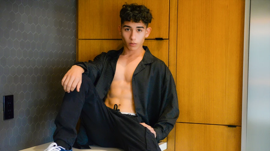 Johnny Ortega Home Alone With No One To Bone!