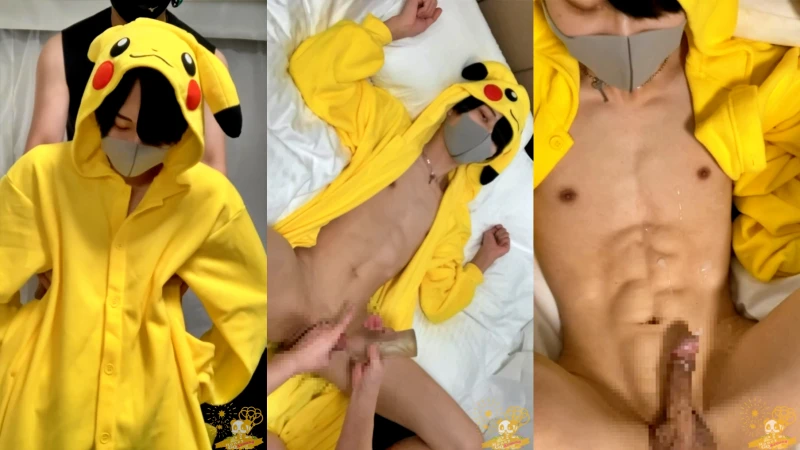 HON-89 あの美青年大人気クリエーターRiuくんがピカチュウのコスプレで登場!!!